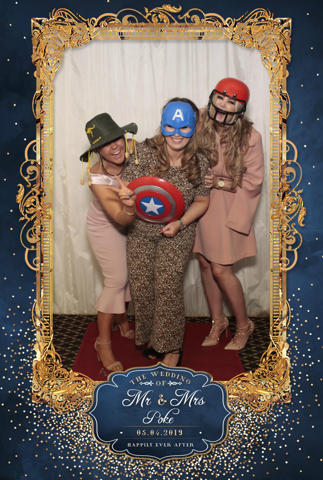 Mr & Mrs Poke | View more photos from the event at gallery.myphotoboothexperience.co.uk/u/MyPhotoBoothExperienceLtd/Mr-Mrs-Poke